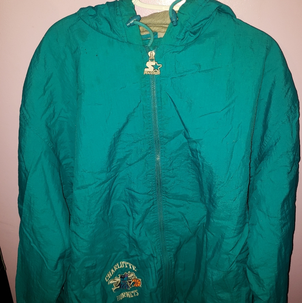 Vintage Starter jacket Charlotte Hornets